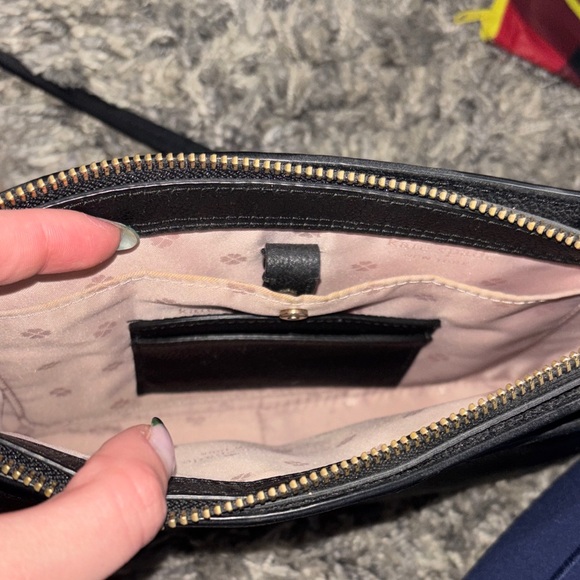 Kate Spade Black Pebbled Leather Handbag - Picture 2 of 2